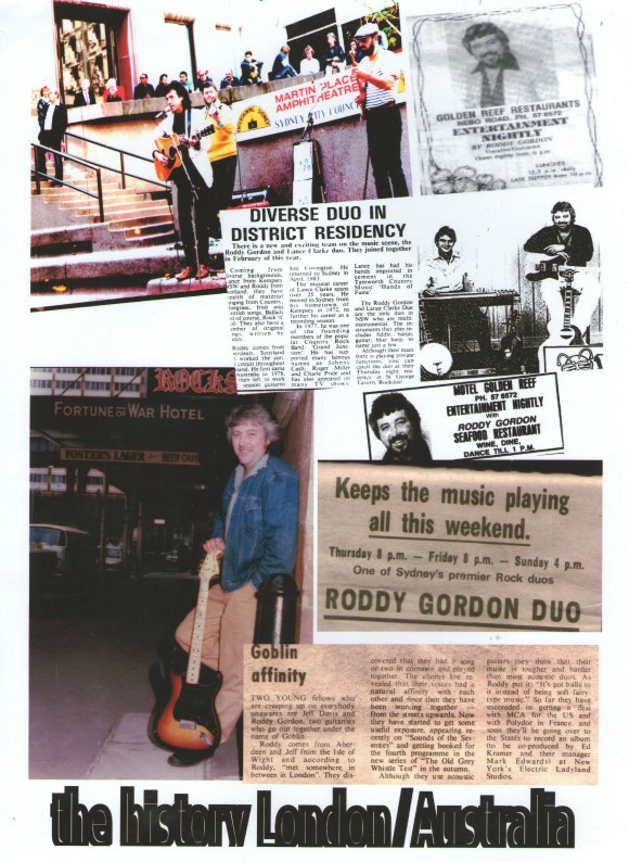 The History: London to Australia